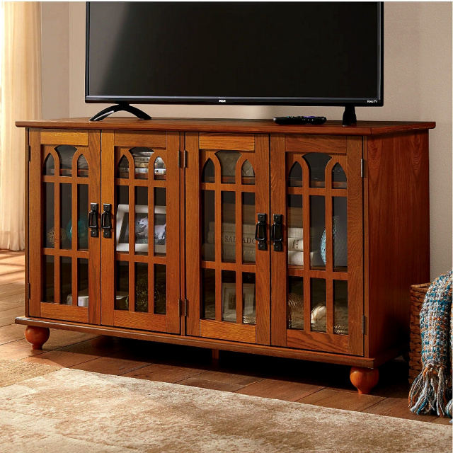 Mission Craftsman Flat Screen Entertainment Center